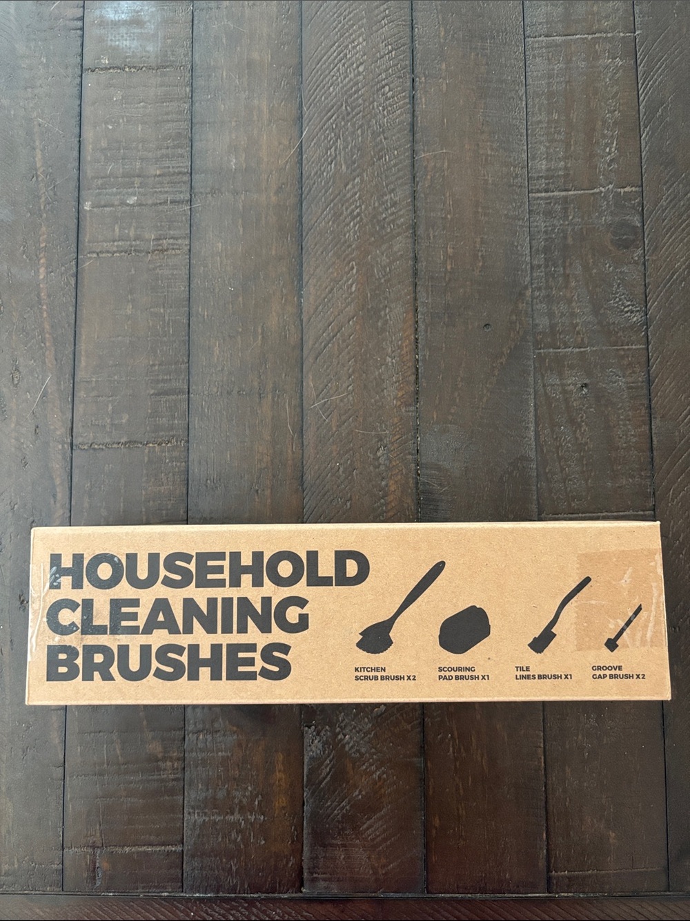 Amazon Household Cleaning Brushes Set - White